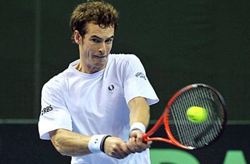 The Briton Andy Murray will not be in action until October 5.