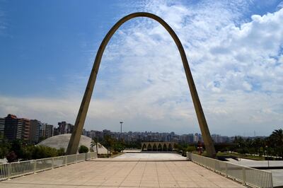The abandoned park designed by Oscar Niemeyer in Tripoli. India Stoughton