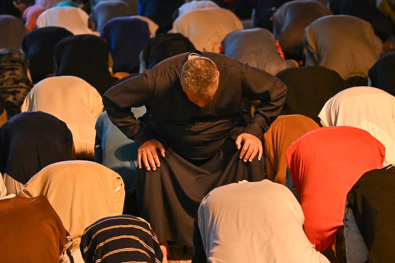 Taraweeh takes place after the obligatory isha prayers