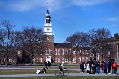 Dartmouth Green announced in March that it housed partial Native American skeletal remains in their collection. AP Photo 