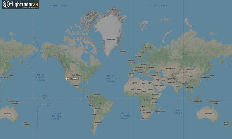 From 330 flights per day to just one A380 in the sky: the coronavirus pandemic has grounded the world's largest passenger aircraft. Courtesy FlightRadar24