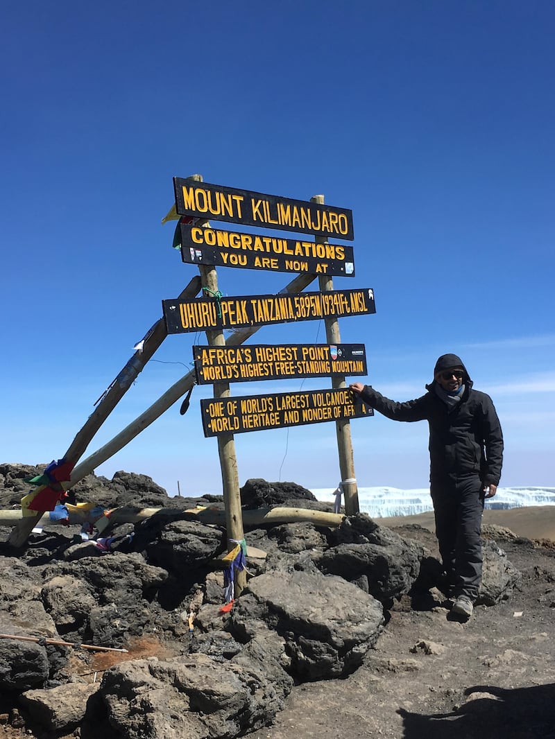 Colleagues pay tribute to Emirati who died after climbing Mount Kilimanjaro