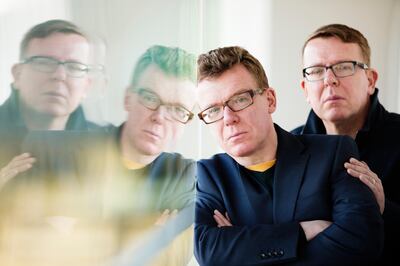 The Proclaimers are Craig and Charlie Reid, Edinburgh, Scotland, UK. 2nd December 2014
PHOTO BY MURDO MACLEOD
All Rights Reserved
Tel + 44 131 669 9659
Mobile +44 7831 504 531
Email:  m@murdophoto.com
STANDARD TERMS AND CONDITIONS APPLY (press button below or see details at http://www.murdophoto.com/T%26Cs.html
No syndication, no redistribution, Murdo Macleods repro fees apply. ARCHIVAL *** Local Caption ***  al27mr-crowns-proclaimers.jpg