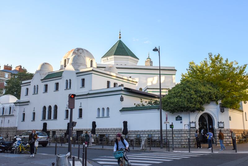 Moorish architecture was a central influence on the design of the Grand Mosque of Paris.