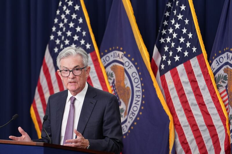 Fed Chair Jerome Powell said the Federal Reserve will continue to act aggressively to cool US inflation after increasing interest rates by 75 basis points for a third time. Bloomberg