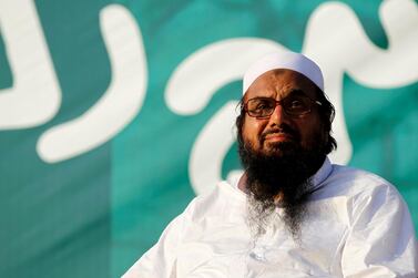 Hafiz Saeed was jailed for five-and-a-half years on Wednesday. Reuters
