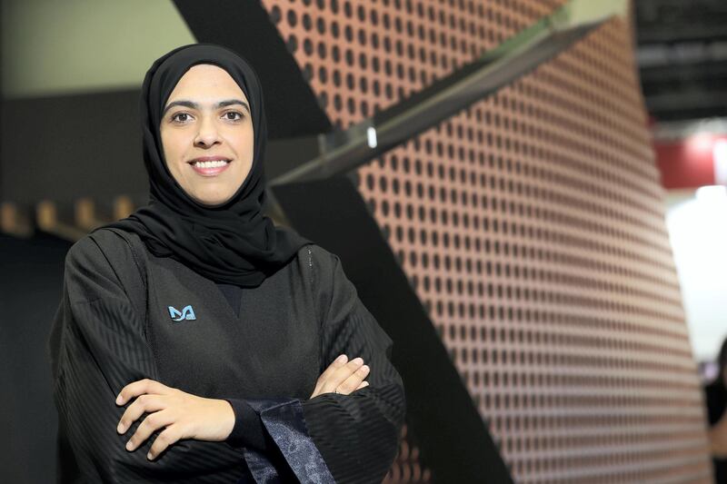 Dubai, United Arab Emirates - Reporter: Dan Sanderson: Dr Hanan Al Suwaidi who is the doctor for astronaut Hazzaa Ali Almansoori. At the Arab Health conference. Monday, January 27th, 2020. World trade centre, Dubai. Chris Whiteoak / The National