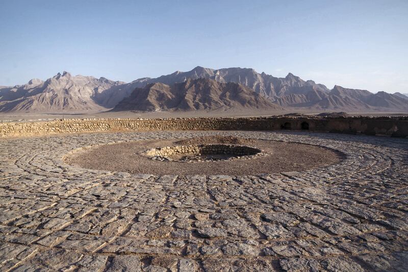 At the top of a Zoroastrian Tower of Silence near Yazd in southern Iran. Photo: Christopher Wilton-Steer and The Aga Khan Development Network