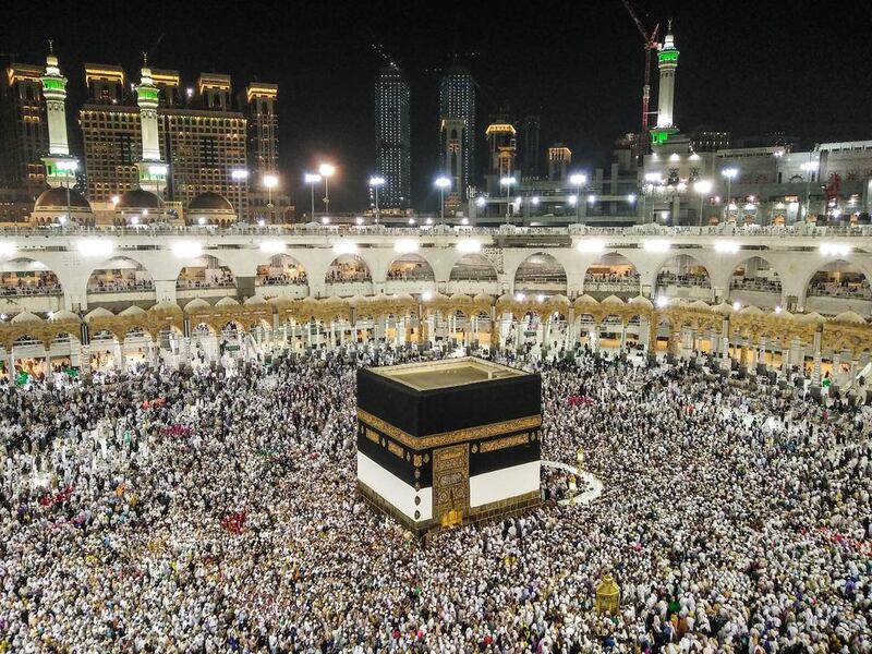 Pilgrims circle around the Kaaba at the Masjid Al Haram Mosque, Islam's holiest site, in Mecca, Saudi Arabia, 03 September 2016. The Haj pilgrimage 2016 takes place in Mecca from 09 to 14  September.  EPA/OMER SALEEM