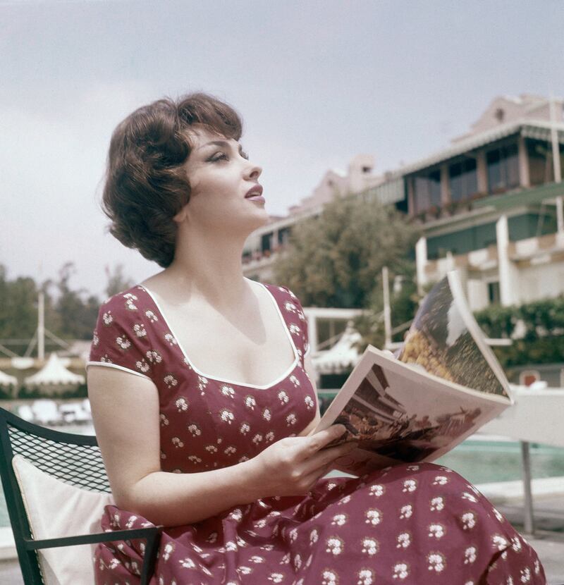 The actress pictures in Los Angeles in the 1950s. AP