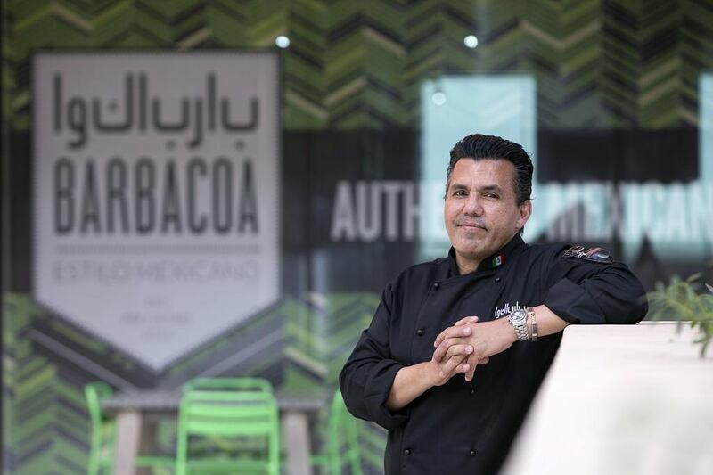 JJ Vidal, managing director of Barbacoa restaurant. Silvia Razgova / The National