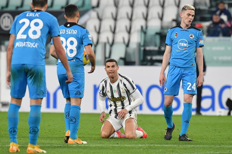 Juventus' Portuguese forward Cristiano Ronaldo. AFP