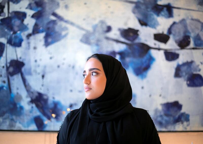 DUBAI, UNITED ARAB EMIRATES. 21 OCTOBER 2019. 
Sheikha Al Falasi from the Mohammed Bin Rashid Space Centre.(Photo: Reem Mohammed/The National)

Reporter: ANAM RIZVI
Section: