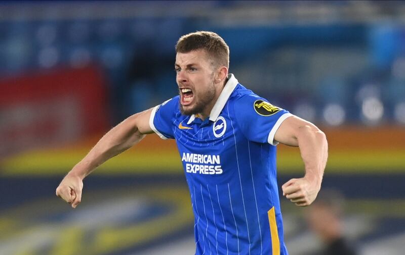 Right-back: Adam Webster (Brighton) – Helped restrict Leeds to few chances and made some surging runs forward as Brighton put their poor sequence of results behind them. AP