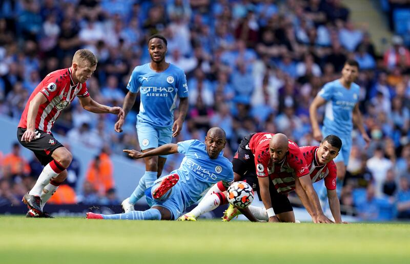 Fernandinho 5 - Uninvolved for large parts of the game and was careless in possession at times. PA