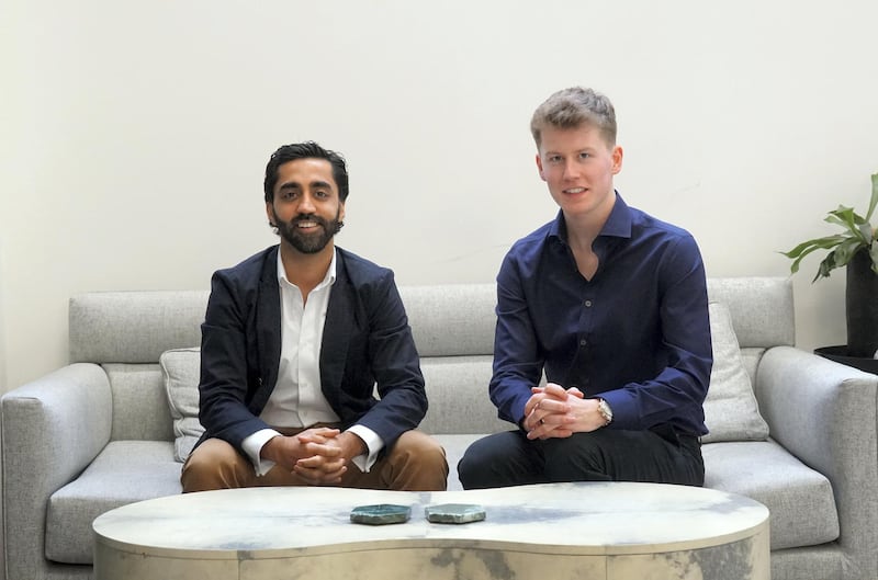 Shahzad Younas, 33, and Ryan Brodie, 24, are the London-based co-founders of a popular Muslim dating app called Muzmatch.                    