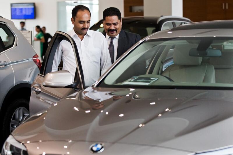 BMW brand sales increased 7.5 per cent to a record 1.66 million cars last year. Graham Crouch / Bloomberg News
