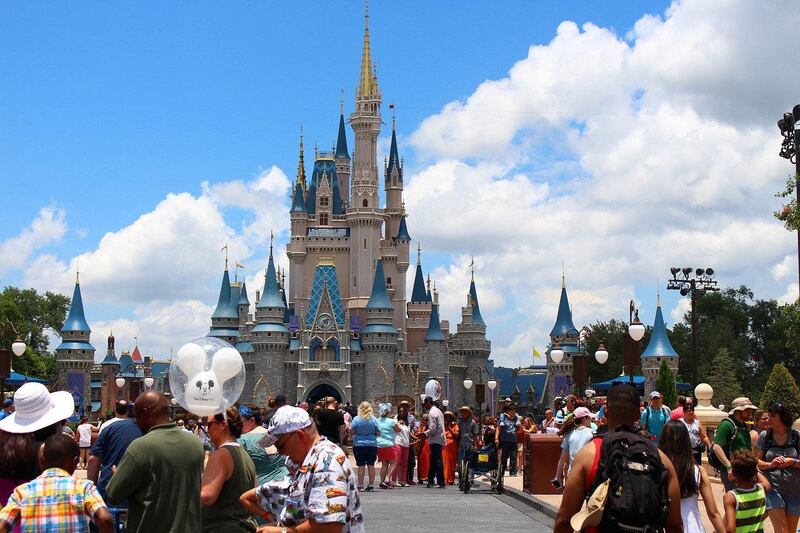 1) Disneyland in Anaheim California is the world's most searched tourist attraction with 1,702,000 searches.