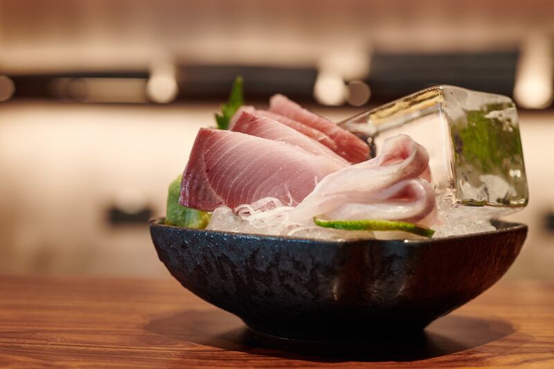 Fresh seafood and prime beef is on the menu at Japanese restaurant Uchi. Photo: Uchi