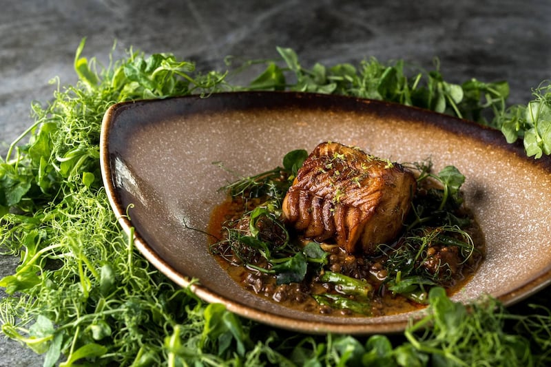 The black cod is one of Ce La Vi's signature dishes. Courtesy Ce La Vi Dubai