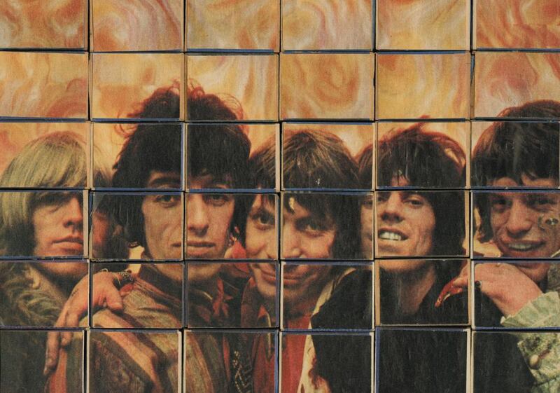 OHO/Marko Pogačnik, Rolling Stones Matchboxes. 1968. Marinko Sudac Collection