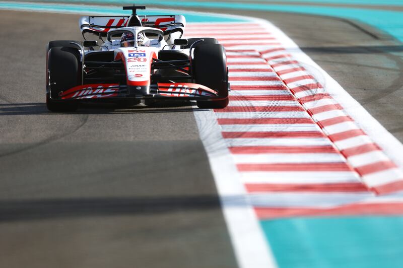 Haas driver Kevin Magnussen. Getty Images