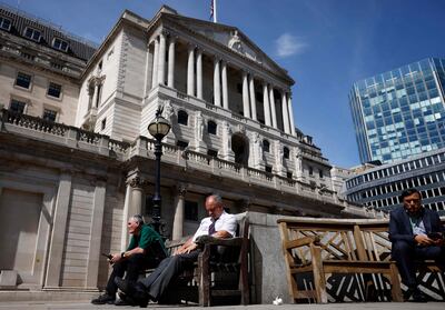 The Bank of England is expected to raise interest rates by up to 0.5 percentage points this week in an attempt to bring inflation under control. AFP