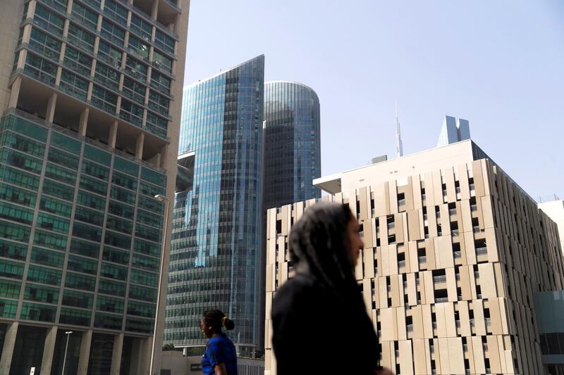 DUBAI, UNITED ARAB EMIRATES - MAY 30, 2018. SM photographed at her office. She sent her letter to The National's debt panel, and with the help of the readers, she managed to clear her 90,000AED debt.(Photo by Reem Mohammed/The National)Reporter: Alice HaineSection: BZNote: Subject might choose to remain anonymous. Her name is Sumera Hasan.