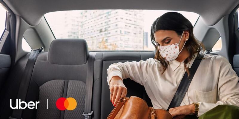 Uber and Mastercard are offering free rides from UAE airports up to the value of Dh100. Courtesy Uber 