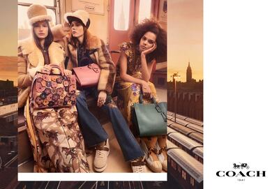 Looks from the Coach autumn/winter 2017 campaign.