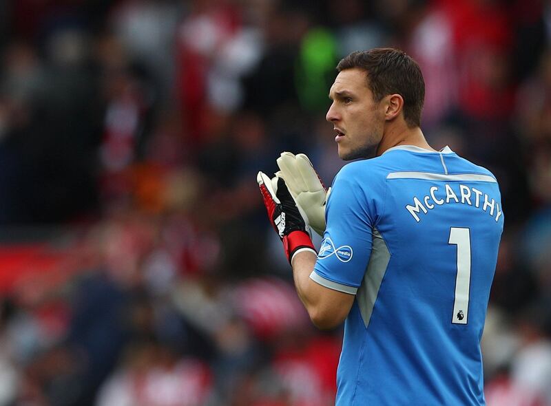 Goalkeeper: Alex McCarthy (Southampton) – A string of saves earned Saints a point against Burnley and helped cement his place after the summer signing of Angus Gunn. Reuters