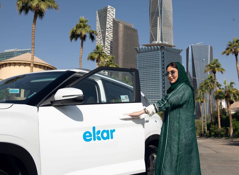 Ekar has launched a car subscription leasing service in Saudi Arabia. Photo: Ekar