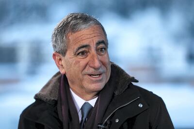 Ken Moelis, founder, chairman and chief executive officer of Moelis & Co., speaks during a Bloomberg Television interview at the World Economic Forum (WEF) in Davos, Switzerland, on Wednesday, Jan. 18, 2017. World leaders, influential executives, bankers and policy makers attend the 47th annual meeting of the World Economic Forum in Davos from Jan. 17 - 20. Photographer: Simon Dawson/Bloomberg