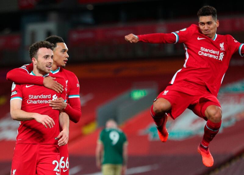 Roberto Firmino - 6: Worked tirelessly as usual and was rewarded with a much-needed goal. His impact is often unappreciated by supporters. Withdrawn in the closing minutes for Milner. EPA