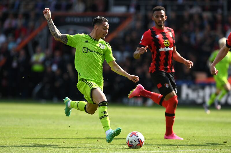 Antony 7: Went down heavily in the first half after a challenge. Gave the ball away to set up one first-half Bournemouth attack. Weak shot bobbled across goal just before hour mark. Needs to be more effective in front of goal. Getty