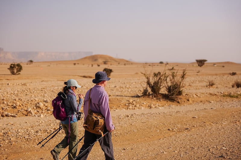 They will travel westward across the deserts that separate Riyadh from the Hijaz mountains and eventually to the Red Sea