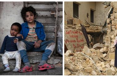 'Capernaum', left, was nominated for an Oscar in 2018, while 'For Sama' was nominated for an Oscar in 2019. Sony Pictures Classics, Waad El Kateab