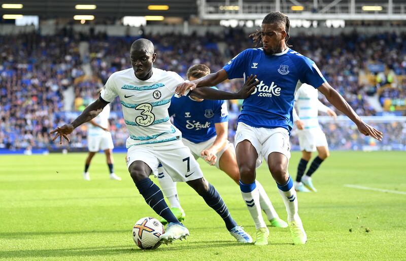 N’golo Kante - 7. The Frenchman buzzed around the pitch all evening. He made a couple of misplaced passes, but on the whole offered a really solid showing. Getty