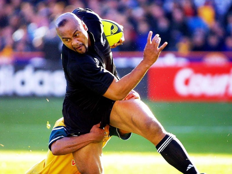New Zealand winger Jonah Lomu died unexpectedly on November 18, 2015 aged 40.  AFP