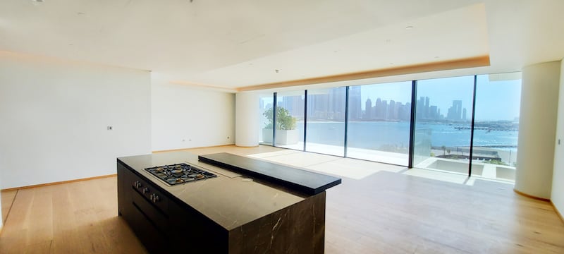 The apartment has great views over the water. All Photos: Chris Boswell