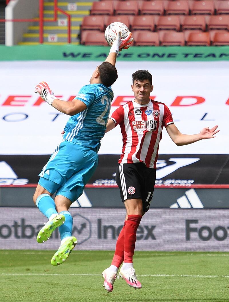 John Egan - 6: Had a second-half goal chalked off by VAR for offside. Reuters