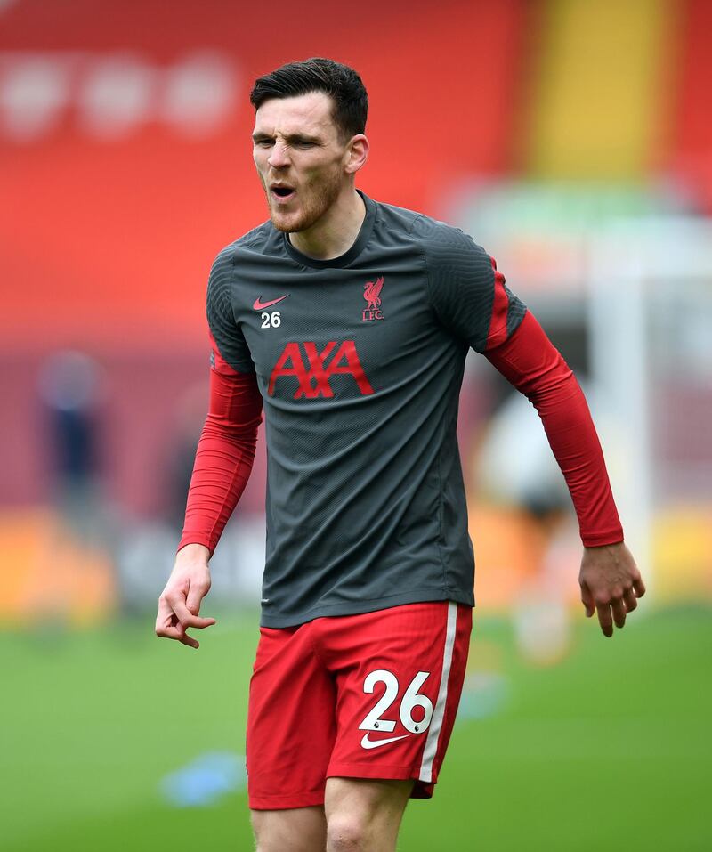 Andrew Robertson - 5. The Scot was the senior man in the defence and that affected his forward runs. He was more ambitious once Mane came on. PA