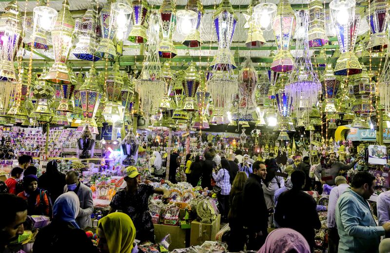 Traditional Ramadan fanous lanterns on display in Cairo, Egypt. Reuters