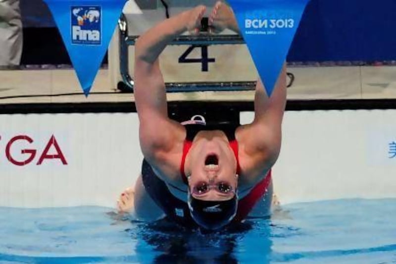 US swimmer Missy Franklin.