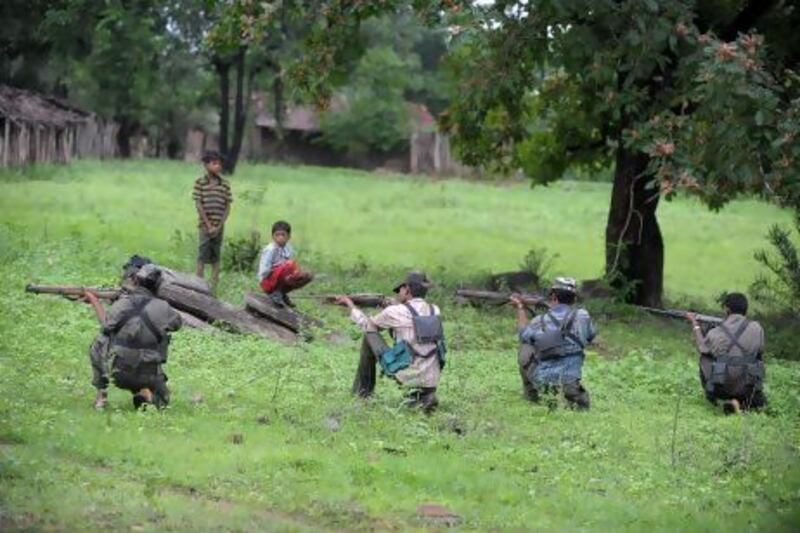 India's Maoist problem came back into focus last month after fighters killed 24 Congress party workers in Chhattisgarh state. Noah Seelam / AFP Photo