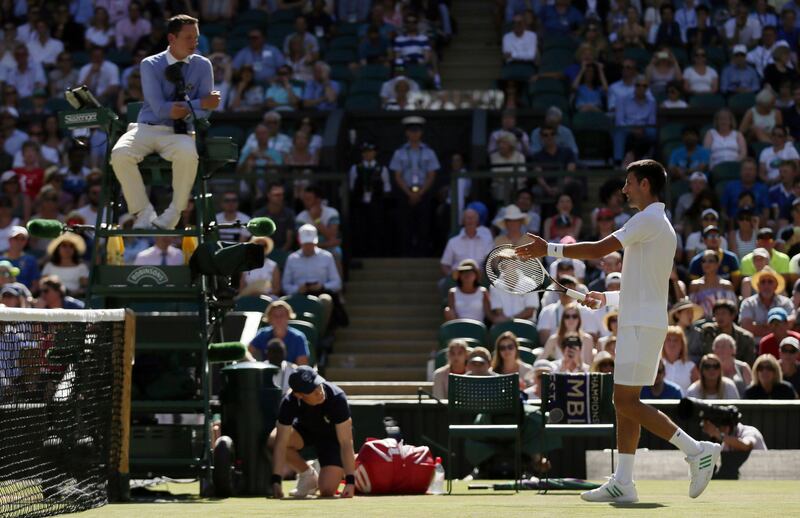 Novak Djokovic is reportedly unhappy about the rescheduling of his match. Tim Ireland / AP Photo