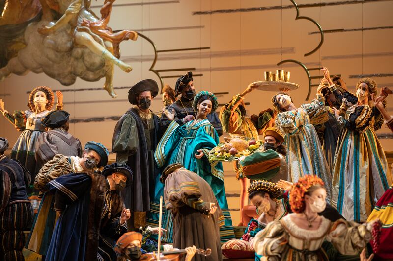 'Rigoletto' is one of many productions to be staged for the 2022  season of the Royal Opera House Muscat.