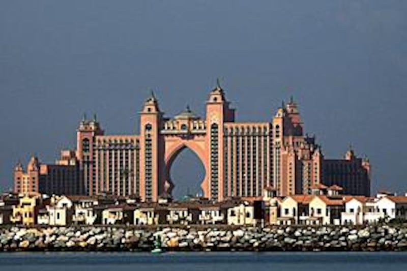 Engineers of the Palm Jumeirah in Dubai factored in a possible sea level rise of 50cm in its design, plus an additional buffer to protect against tides.
