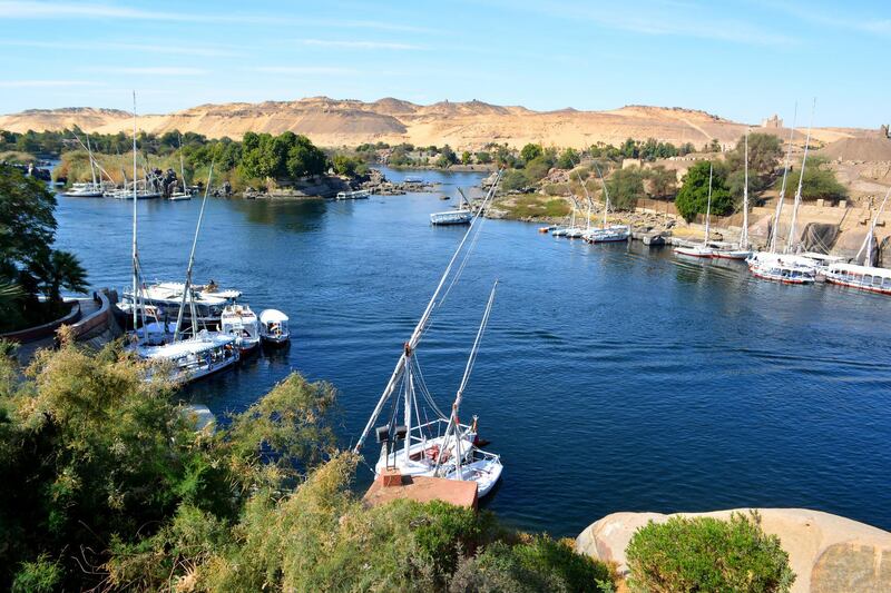 Aswan. Courtesy Around Egypt in 60 Days