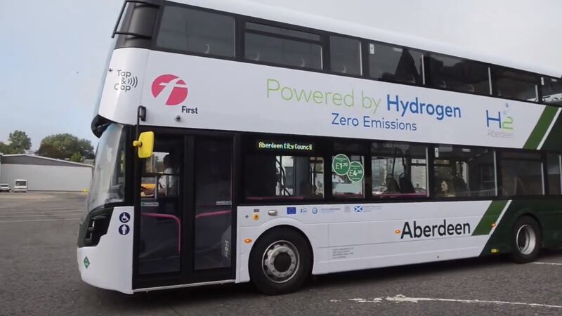 New hydrogen bus 
